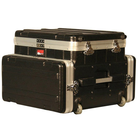 Gator Cases GRC-STUDIO4GO-W ATA Style Case with Wheels for 4U Rack Mount Recording Device