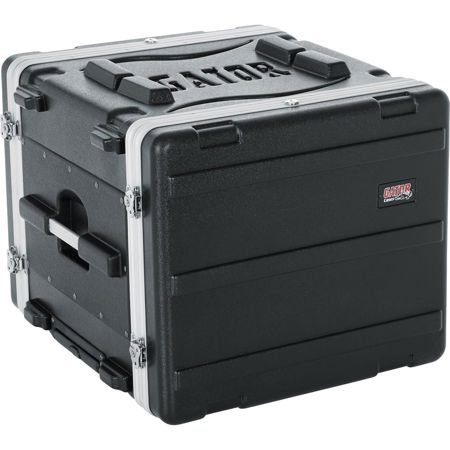 Gator Cases GRR-8L 8U Powered Roller Rack Case with Recessed Wheels