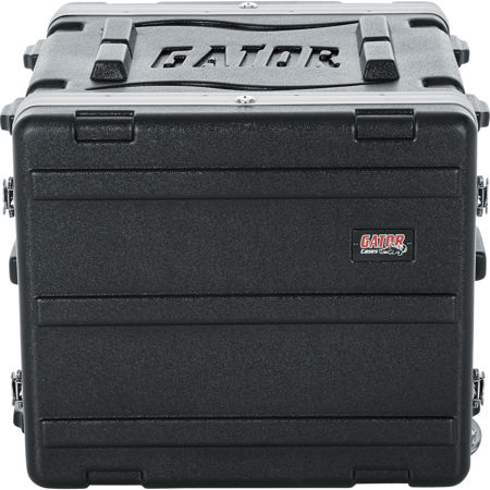 Gator Cases GRR-8PL-US 8U Powered Roller Rack Case
