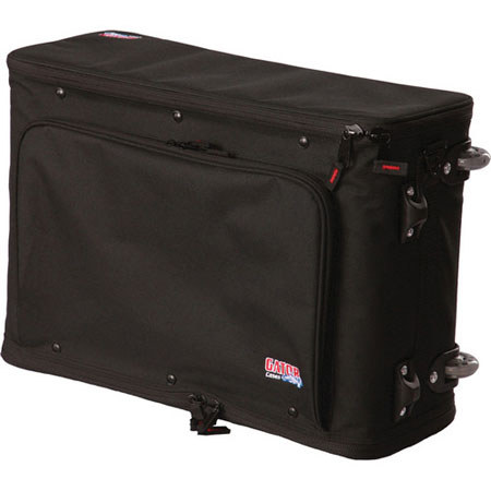 Gator Cases GR-RACKBAG-3UW Lightweight Rolling Rack Bag
