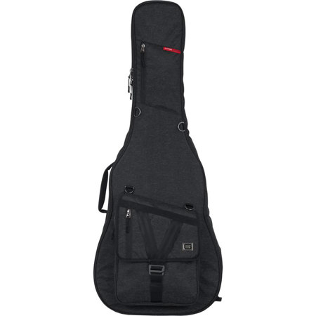 Gator Cases Transit Series Gig Bag for Acoustic Guitar, Charcoal
