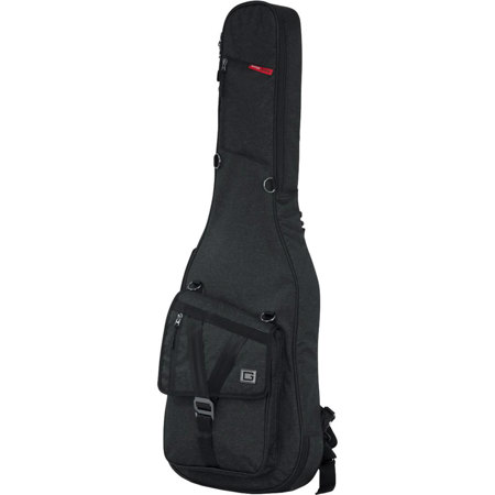 Gator Cases Transit Series Gig Bag for Electric Guitar, Charcoal Black Exterior