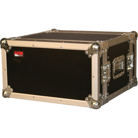 Gator Cases G-TOUR EFX6 Shallow Audio Road Rack Case, 6U, 15" Deep