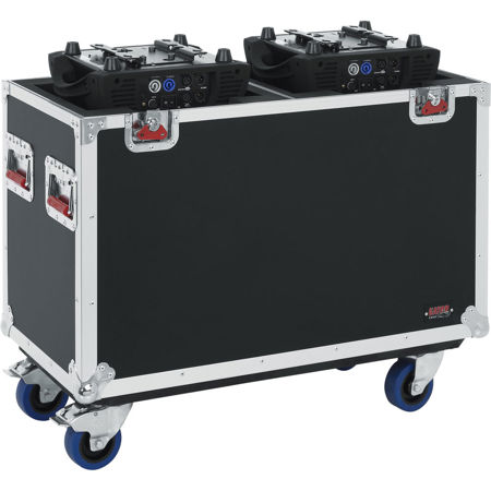 Gator Cases G-Tour Flight Case with Casters for Two 250-Style Moving Head Lights