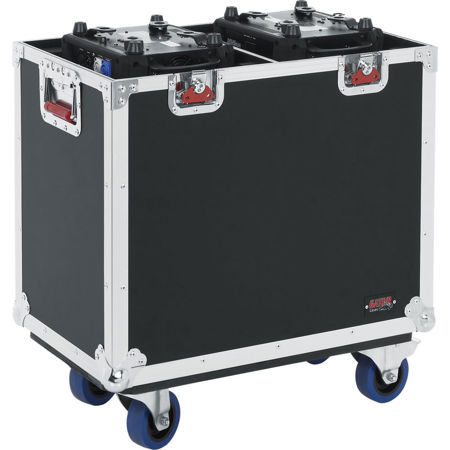 Gator Cases G-Tour Flight Case with Casters for Two 350-Style Moving Head Lights