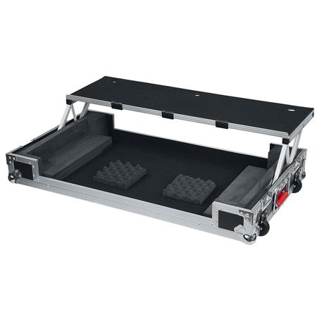 Gator Cases G-TOUR Road Case Custom Fit for Pioneer DDJ-RZ/SZ Controller with Sliding Laptop Platform