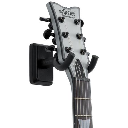 Gator Cases Frameworks Wall Mounted Guitar Hanger with Black Mounting Plate