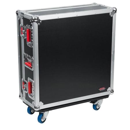 Gator Cases ATA Wood Flight Case with Doghouse Design for Allen & Heath QU24 Mixing Console