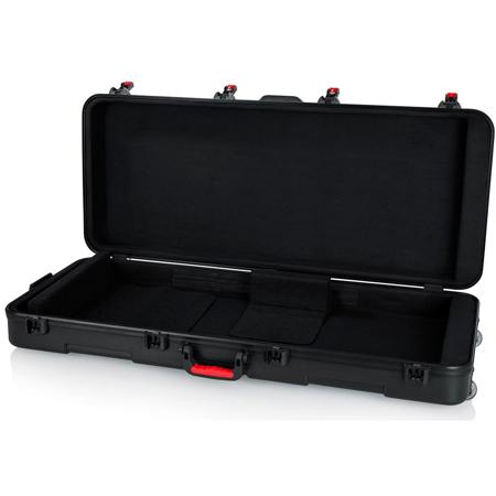 Gator Cases ATA Molded Case with Wheels for Extra Deep 88-Note Keyboard