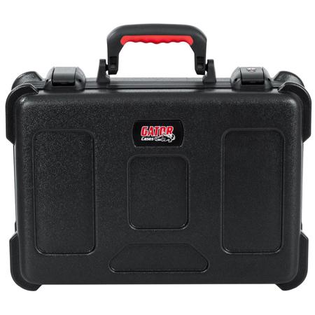 Gator Cases TSA Series ATA Molded Polyethylene Case for 7x Wireless Microphones with 2x Lift Out Trays, Holds 7x Wireless Mic, Receivers, Beltpacks and Accessories