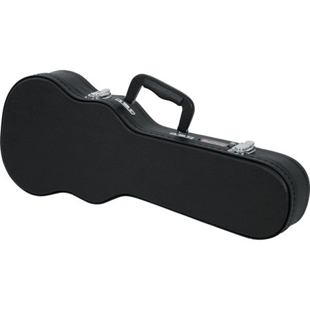 Gator Cases Hard-Shell Wood Case for Soprano Style Ukulele