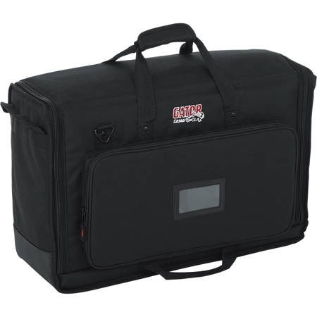 Gator Cases LCD Tote Series Nylon Transport Bag for 2x 19-24" LCD Screen, Small