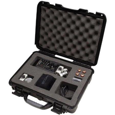 Gator Cases Waterproof Injection Molded Case for Zoom H6 Handheld Recorder