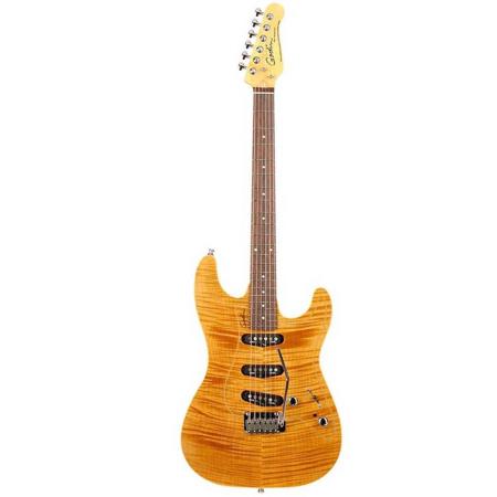 Godin Passion RG-3 6-String Electric Guitar, Rosewood Fingerboard, Natural Maple