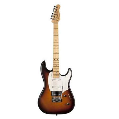Godin Session 6-String Electric Guitar, Maple, Vintage Burst SG