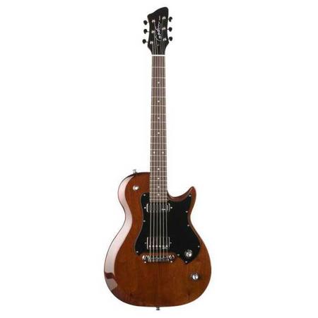 Godin Empire Electric Guitar with Bag, Rosewood Fingerboard, Natural Mahogany HG