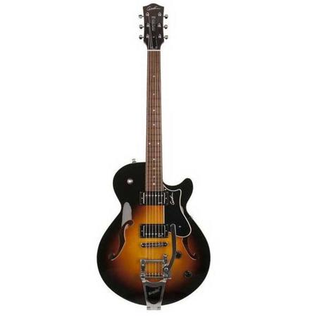 Godin Montreal Premiere HB Electric Guitar, Bigsby Tremelo, Sunburst High Gloss