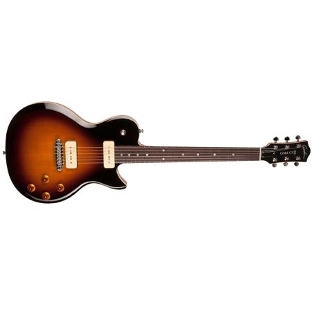 Godin Core Carved Top Electric Guitar with Bag, P90 Pickup, Sunburst High-Gloss