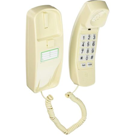 Golden Eagle Electronics GE5303 Trimstyle Corded Telephone, Ivory