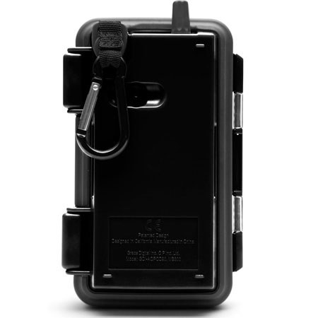 Grace Digital Eco Pod AQPOD91 Waterproof Audio Case, Black
