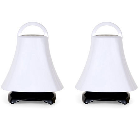 Grace Digital AQSHR21 Schooners II Weatherproof Wireless Speaker, Pair