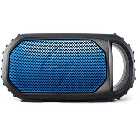 Grace Digital ECOSTONE 24W 3.5" Waterproof Bluetooth Speaker, Single, Blue