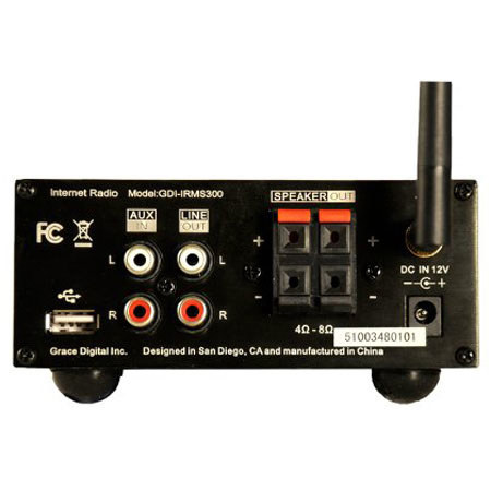 Grace Digital IRMS300 Wi-Fi Stereo Micro Shelf System