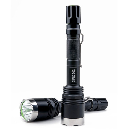 Guard Dog Solaire Ultra Bright Rechargeable Tactical Flashlight, 900 Lumens