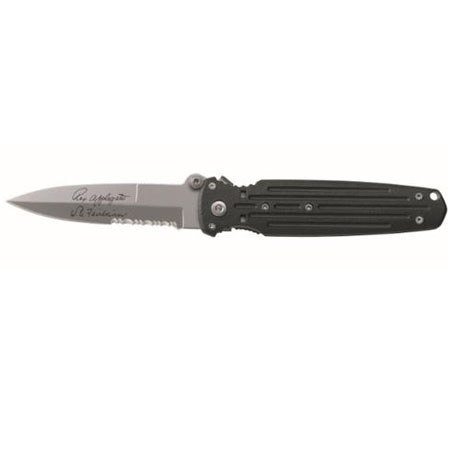Gerber Applegate Covert Double Edge Serrated Satin Finish Folding Knife