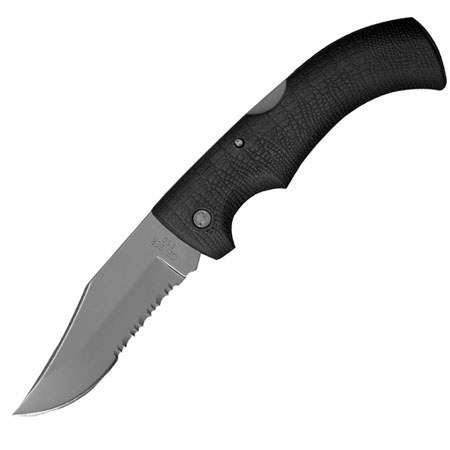 Gerber Gator Folding Clip Point Serrated Edge Satin Finish Blade Knife