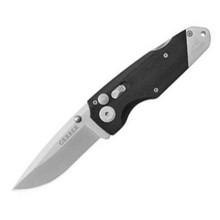 Gerber Obsidian Fine Edge Satin Finish Drop Point Folding Knife