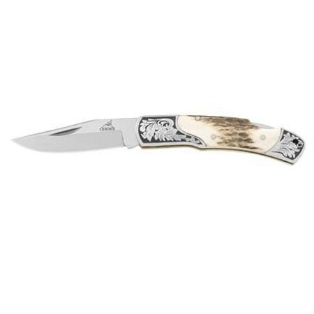 Gerber 2.5" Double Bolster Stockman Stag Knife