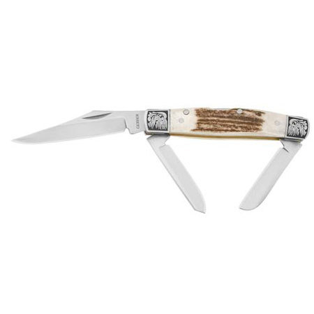 Gerber Stockman 3 Blade Stag Knife
