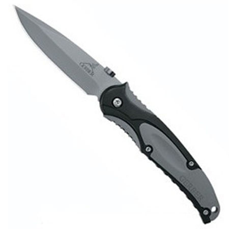 Gerber PR 2.5 Fine Edge Satin Finish Drop Point Folding Knife