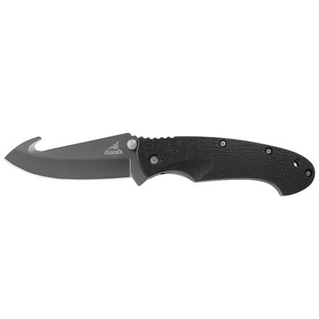 Gerber Profile Gut Hook Folding Knife, Fine Edge