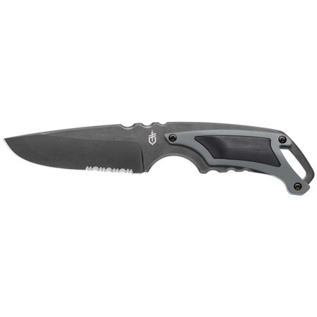 Gerber Basic Drop Point Fixed Serrated Blade Knife