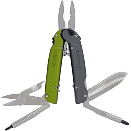 Gerber Balance Jaw Tool, Clam, Green