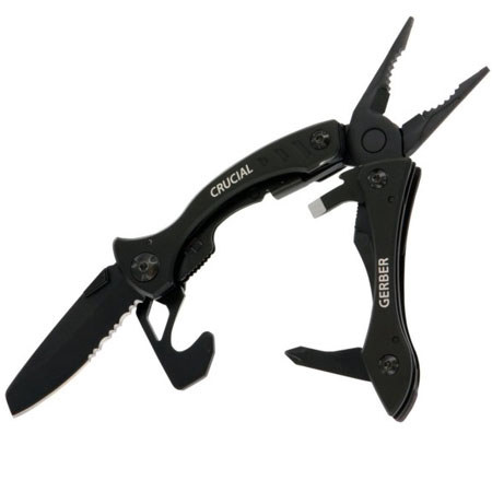 Gerber Crucial Multi-Tool, Clam, Black