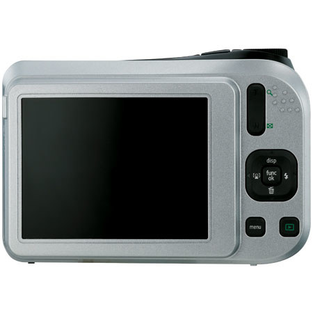 General Electric A1255 Digital Camera, 12.2 MP, Silver