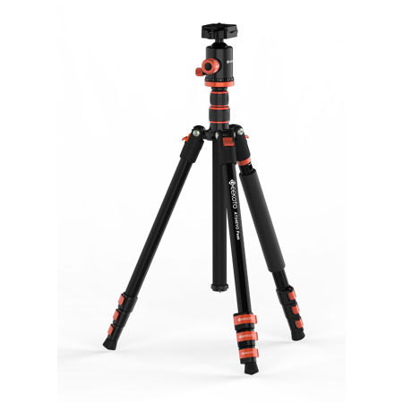 Geekoto AT24EVO Peak 4-Section Compact Aluminum Tripod with Ball Head
