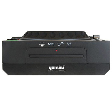Gemini CDJ-210 Tabletop Scratch MP3/CD Player