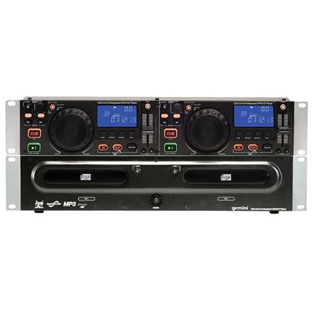 Gemini CDX-2410 2U Dual Rackmount MP3/CD Player