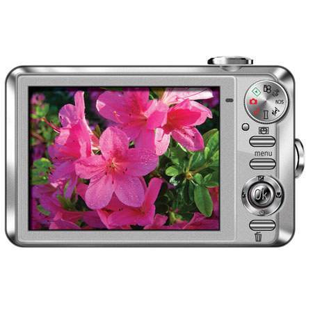 GE E1255TW Dig Camera, 12.2MP, 5x Opt Zm, 3.0" LCD,Slvr