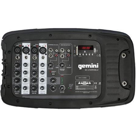 Gemini ES-210MXBLU Professional Audio PA System ES-210MXBLU Adorama