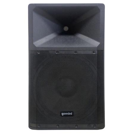Gemini GSP-2200 15" 2200 Watt Ultra Powerful Bluetooth Peak Speaker with Built-In Media Player