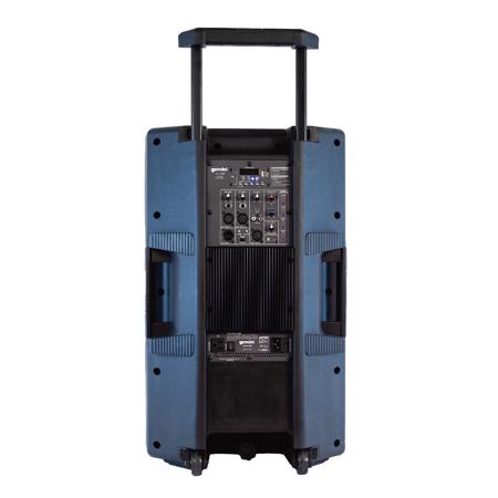 GSP-2200 15" 2200 Watt Ultra Powerful Bluetooth Peak Speaker with Built-In Media Player