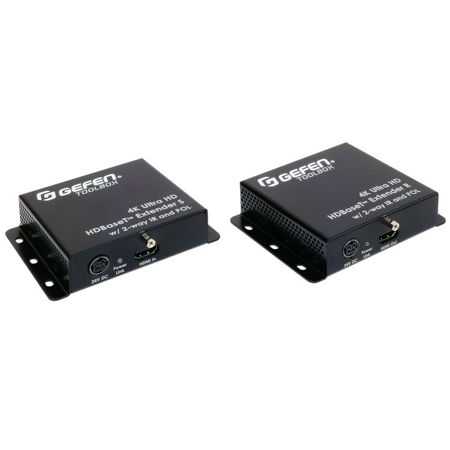Gefen 4K Ultra HD HDBaseT Extender with 2-Way IR & Bidirectional POL