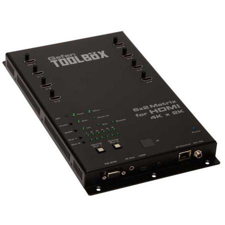 Gefen 6x2 Matrix for HDMI with Ultra HD 4Kx2K Support, Black