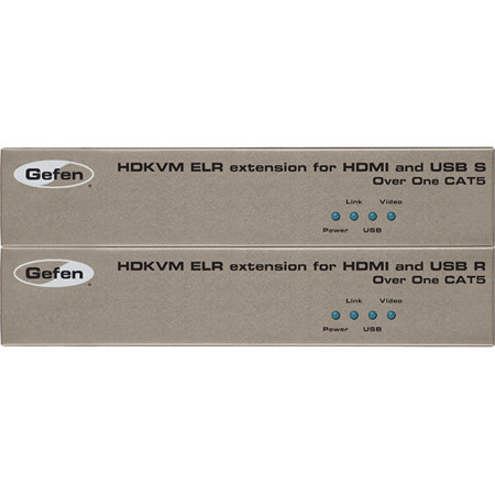 Gefen HDKVM Extra Long Range Extender for HDMI and USB Over One CAT-5 Cable