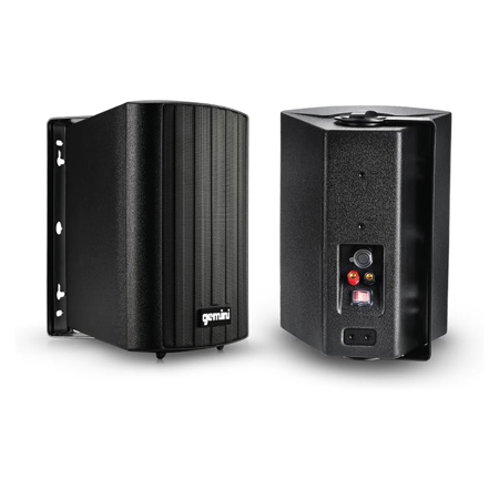Gemini GHSI-W525BT 5.25" 150W Waterproof Bluetooth Outdoor Wall Speakers, Pair